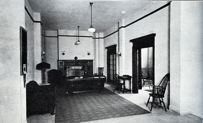 Reception Hall — Y.W.C.A. Building, Camden NJ