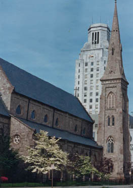 Church of the Immaculate Conception, Camden, NJ (exterior detail)