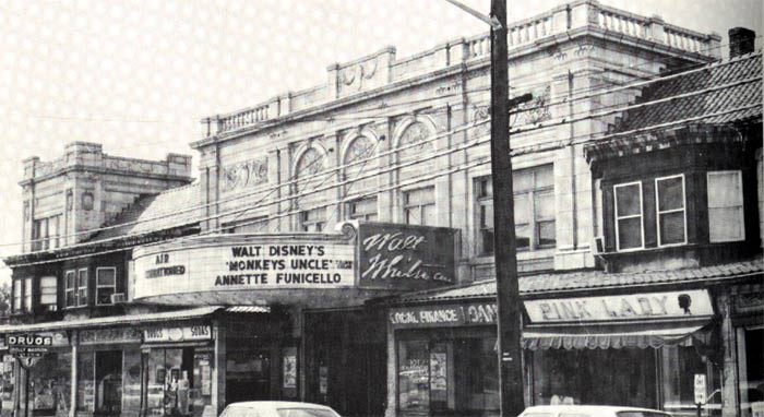 The Walt Whitman Theatre at 4600 Block of Westfield Avenue, Pennsauken NJ, 1965