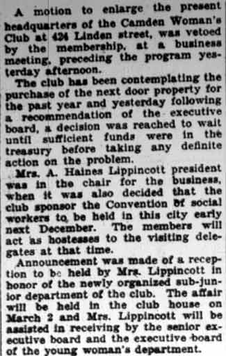 Camden Courier-Post, February 21, 1928