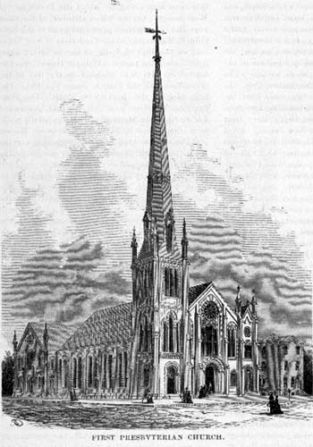 First Presbyterian Church, Camden NJ, 1886 — built by Mahlon E. Harden