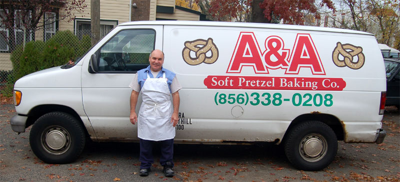 A & A Soft Pretzel Baking Company, 1100-1106 North 32nd Street, Camden, NJ