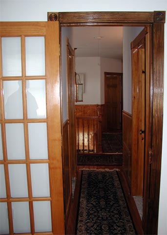 Second floor hall of The White House, July 10, 2004
