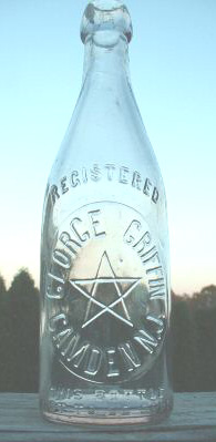 George Griffin bottle, c. 1906, 833 Market Street