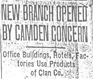 New Branch Opened by Camden Concern. Camden Courier-Post - March 17, 1936