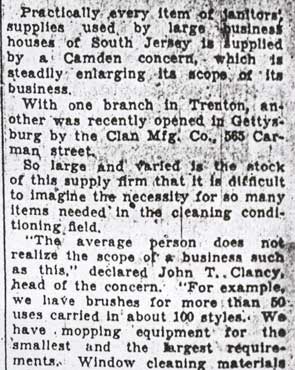 New Branch Opened by Camden Concern. Camden Courier-Post - March 17, 1936