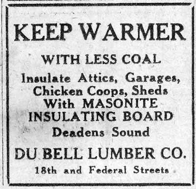 DuBell Lumber Company, continued, Camden Courier-Post, March 12, 1930