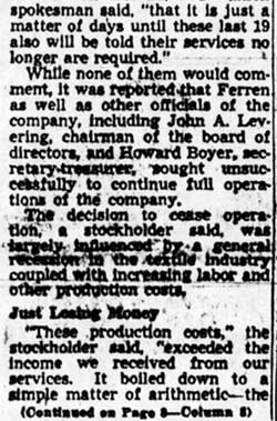 Camden Courier-Post, December 7, 1951, column 3 (continued)