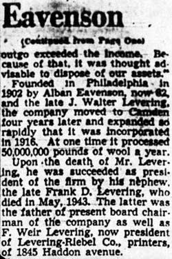Camden Courier-Post, December 7, 1951, column 4 (continued)