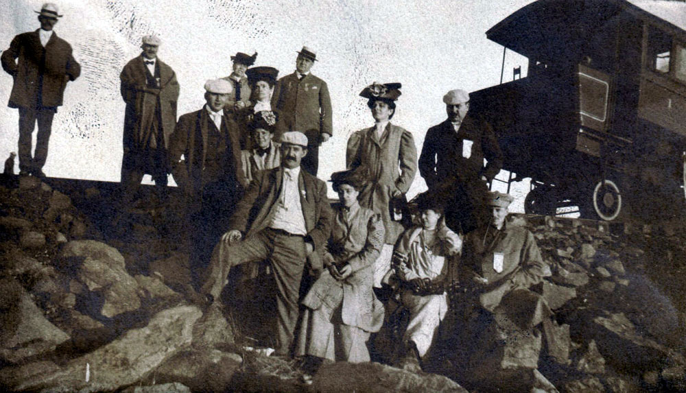 Camden Elks at Pike's Peak, 1906