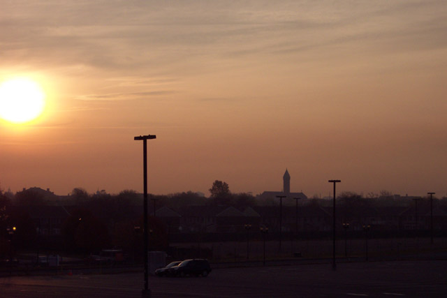The Sun Rises over Camden, November 2004