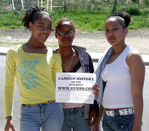3 of Camden's Finest at Louis & Mechanic Streets — May 6, 2004