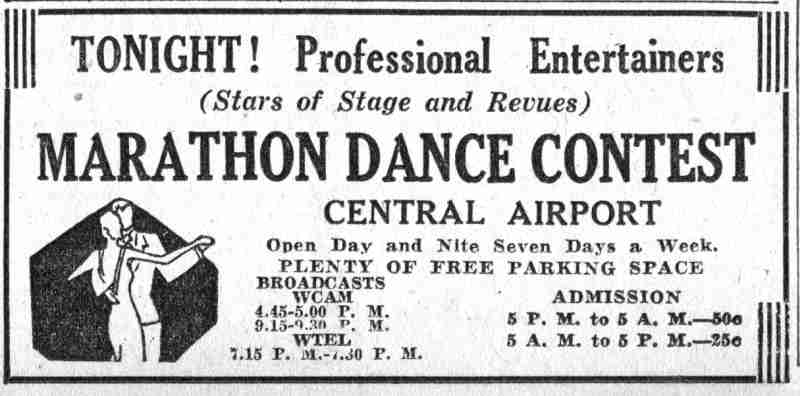 Dance Marathon full-page coverage, June 10, 1932