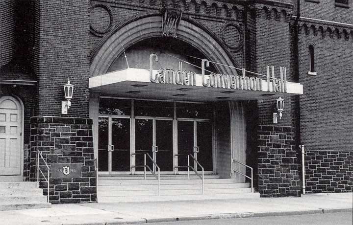 Convention Hall II main entrance, 1960