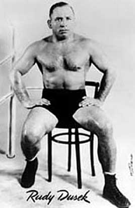 Rudy Dusek, wrestler