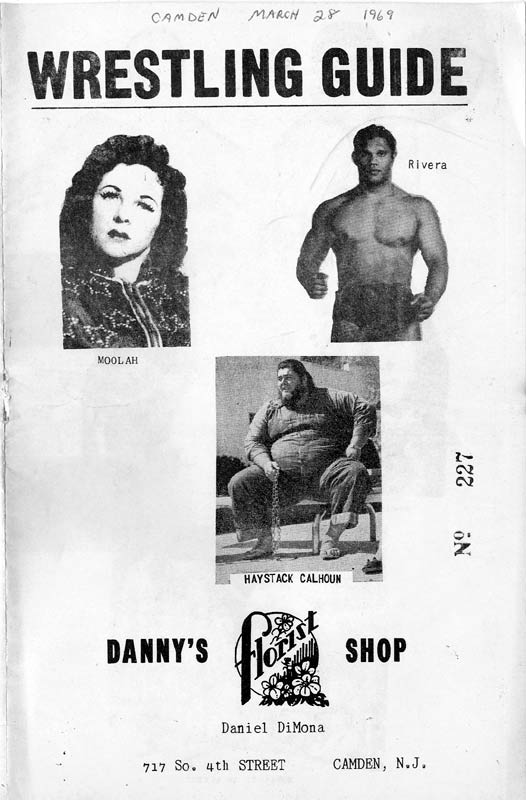 Wrestling at Convention Hall, March 28, 1969, photo 1