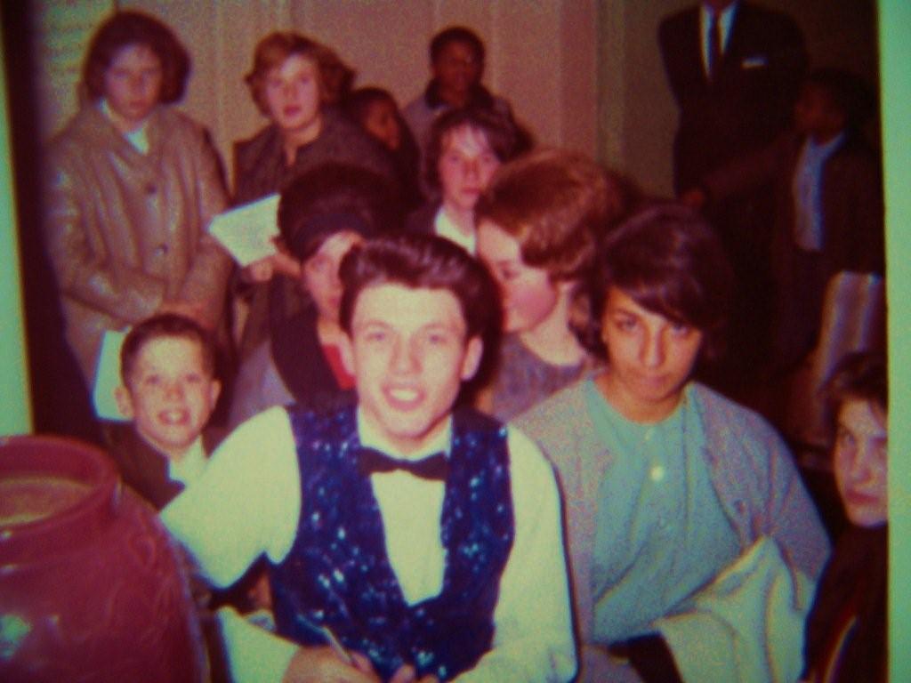 Joe Seddon's band backing Bobby Rydell in Camden, age 18