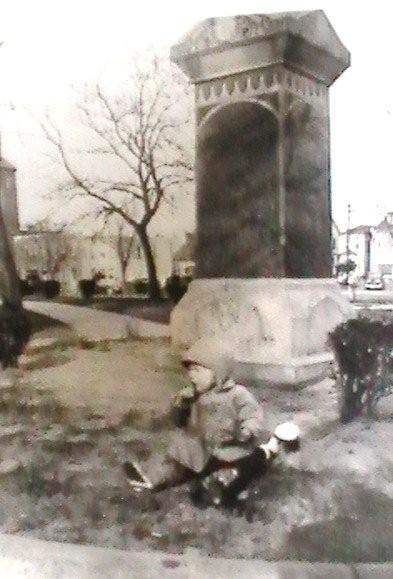 Joe Seddon Jr. in Camden, 1944
