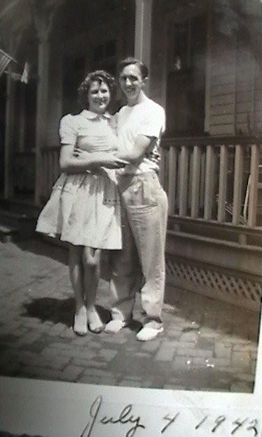 Florence Stebbins and Joe Seddon Sr.