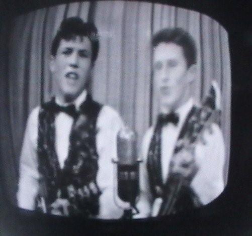 Mark Hutchinson and Joe Seddon on American Bandstand, 1961