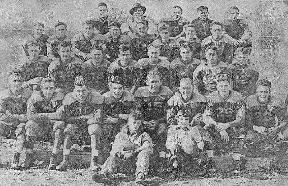 1947 Cramer Hill Wildcats football team photo