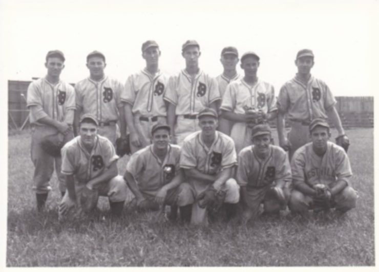 1939 Defiance Athletic Club baseball team