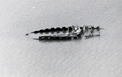 An abandoned wreck in Cramer Hill