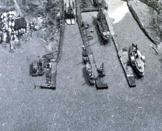 North Camden, late 1920s, shipyards and piers