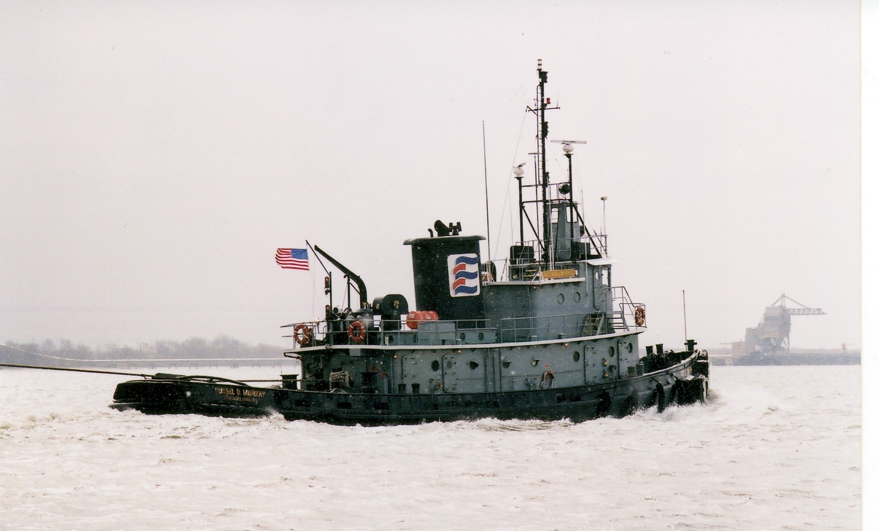 RUSSELL B. MURRAY, a tugboat belonging to Express Marine