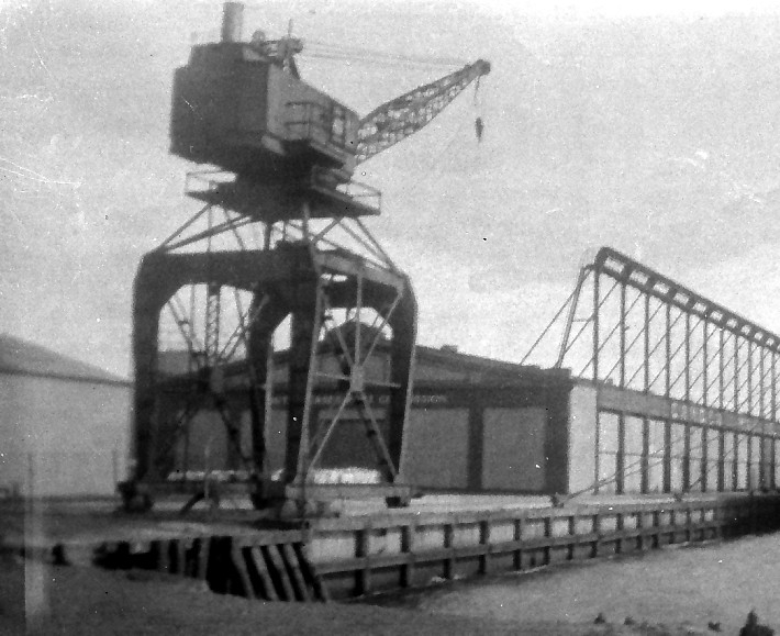 Ship at the Beckett Street Terminal, July 14, 1933