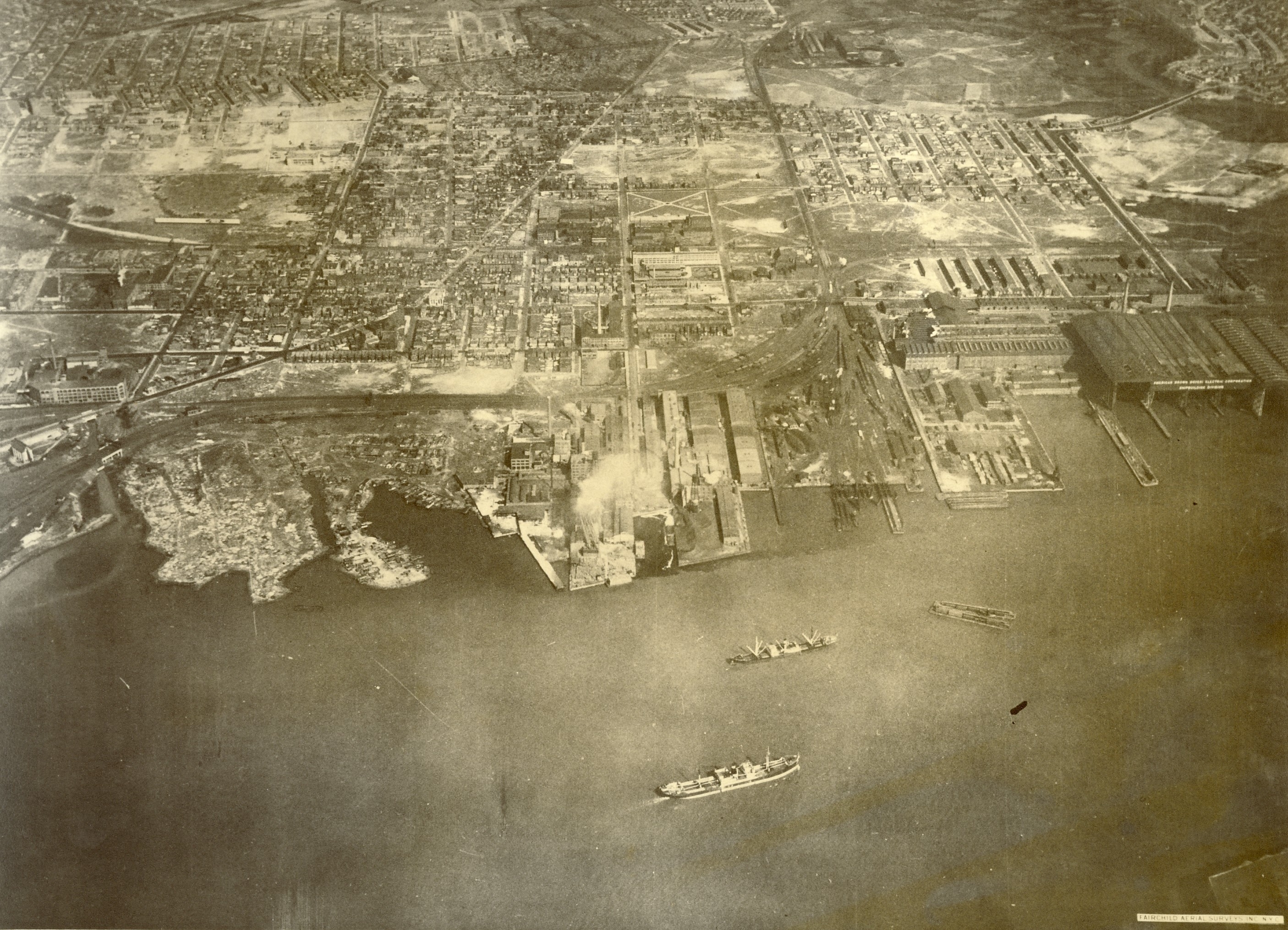 Camden waterfront, circa 1929