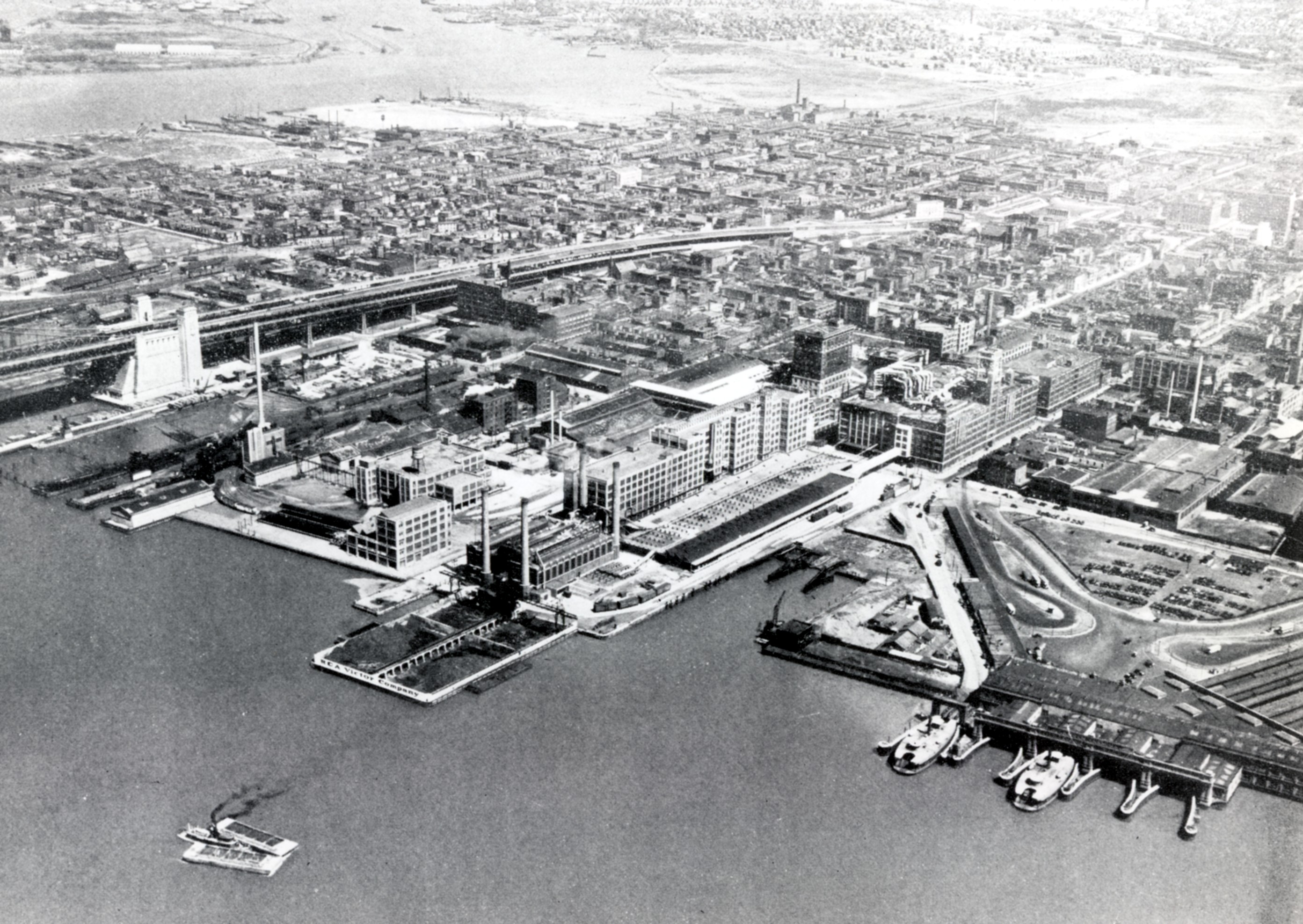 Camden waterfront, 1931