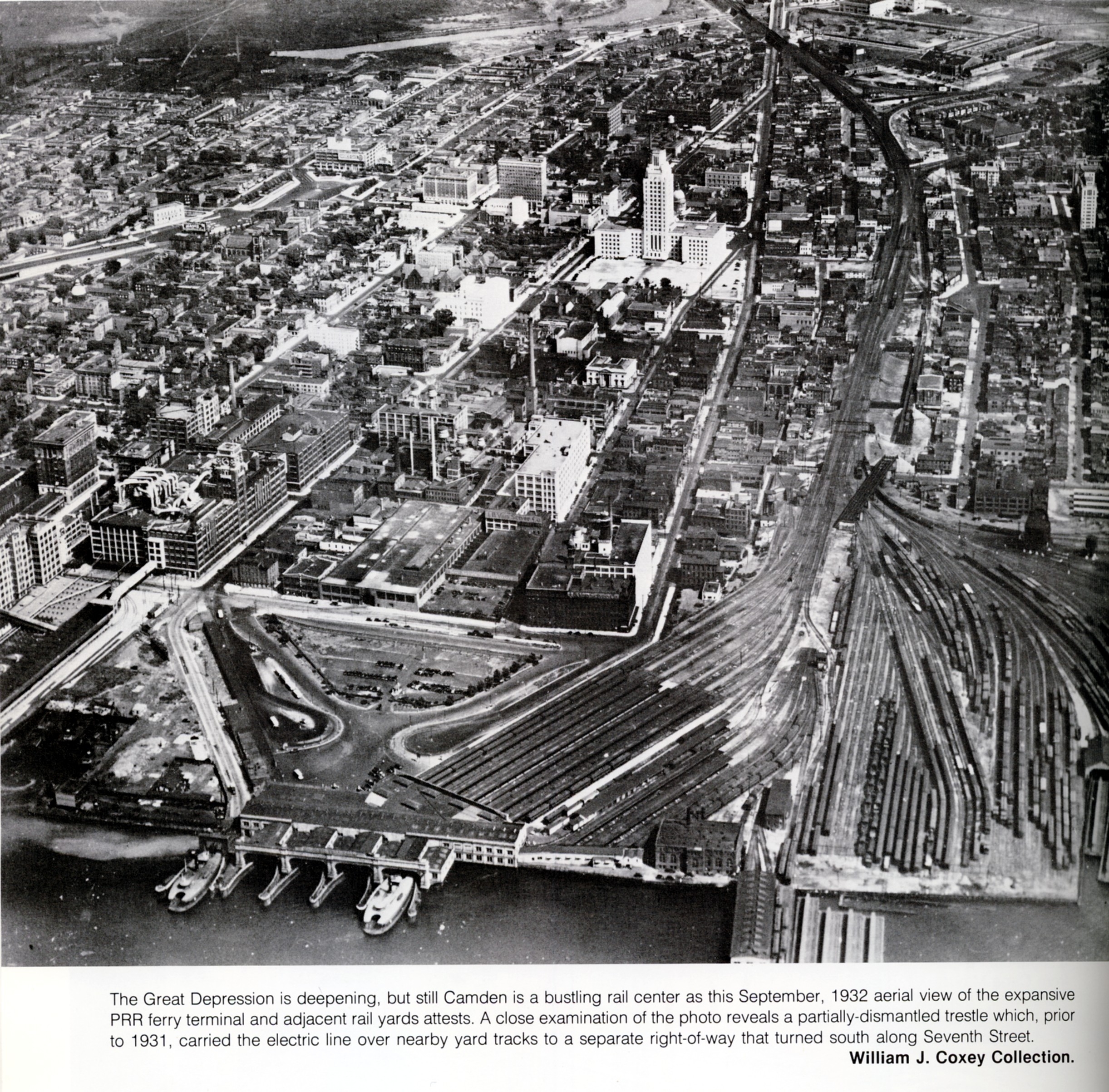 Camden waterfront, 1932