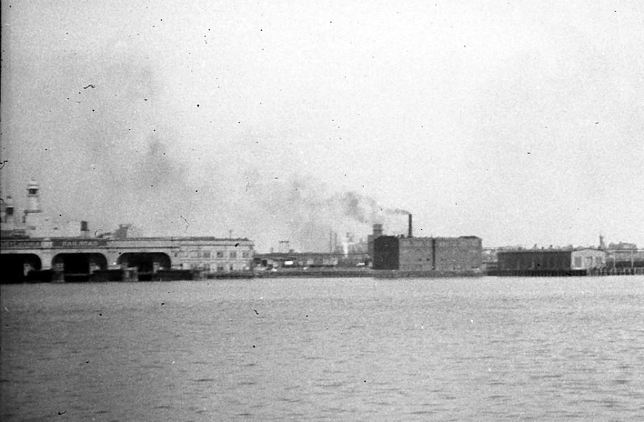 Camden waterfront, 1950s