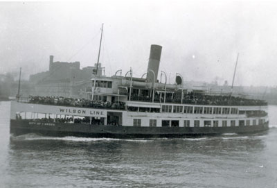 City of Camden, Wilson Line ferry