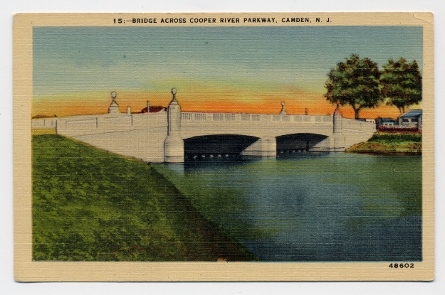 Cooper River mouth at the Delaware River