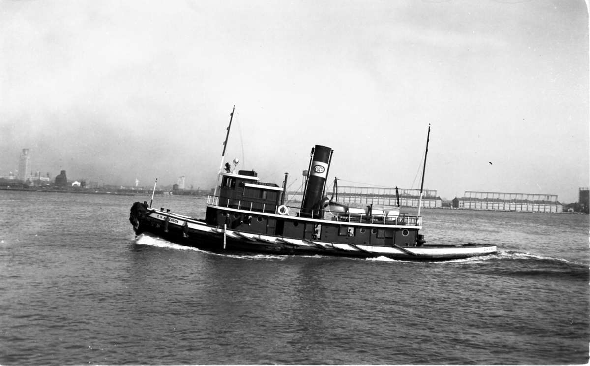 Tug C.W. ANDERSON, 1930s