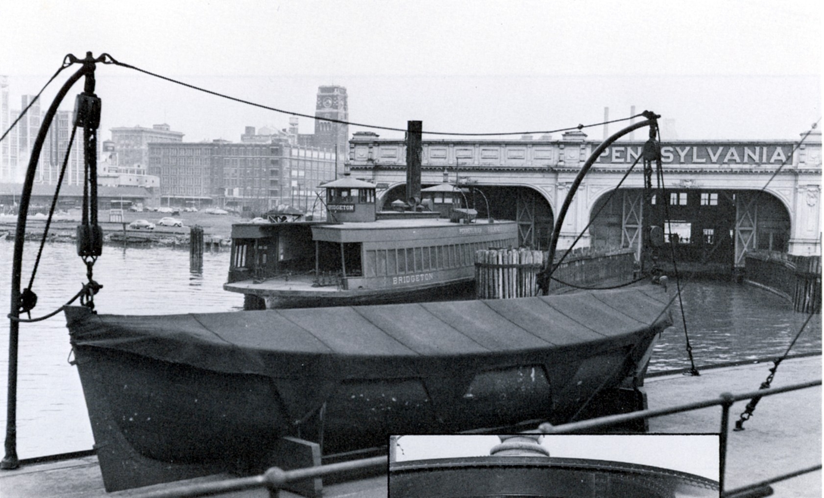 Ferry at the Pennsylvania Railroad Terminal