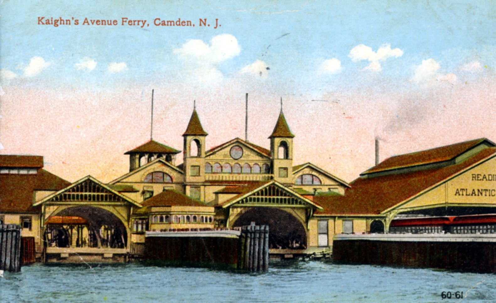 Kaighn Point Ferry postcard