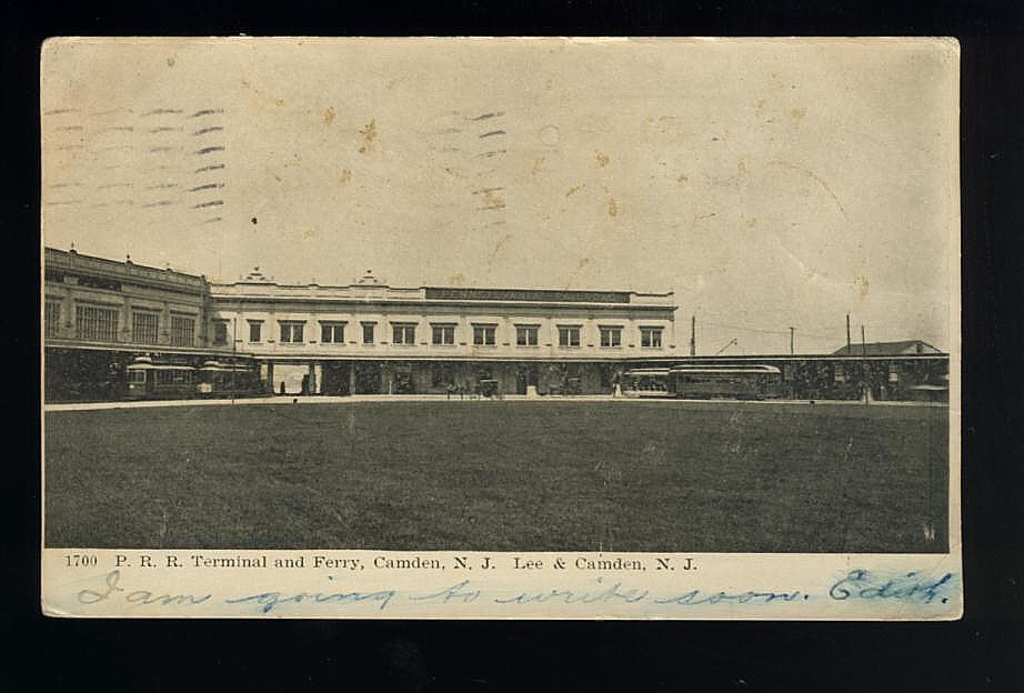 Pennsylvania Railroad Ferry Terminal, circa 1905