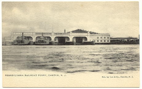 Pennsylvania Railroad Ferry Terminal, circa 1905