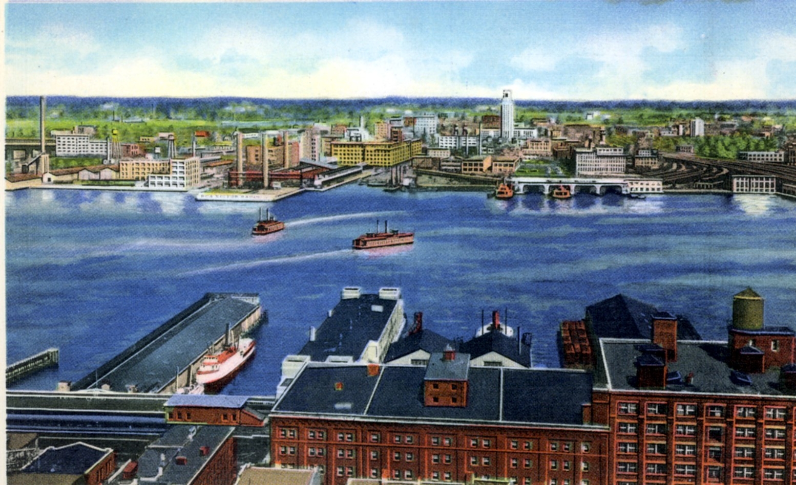 Pennsylvania Railroad Ferry Terminal