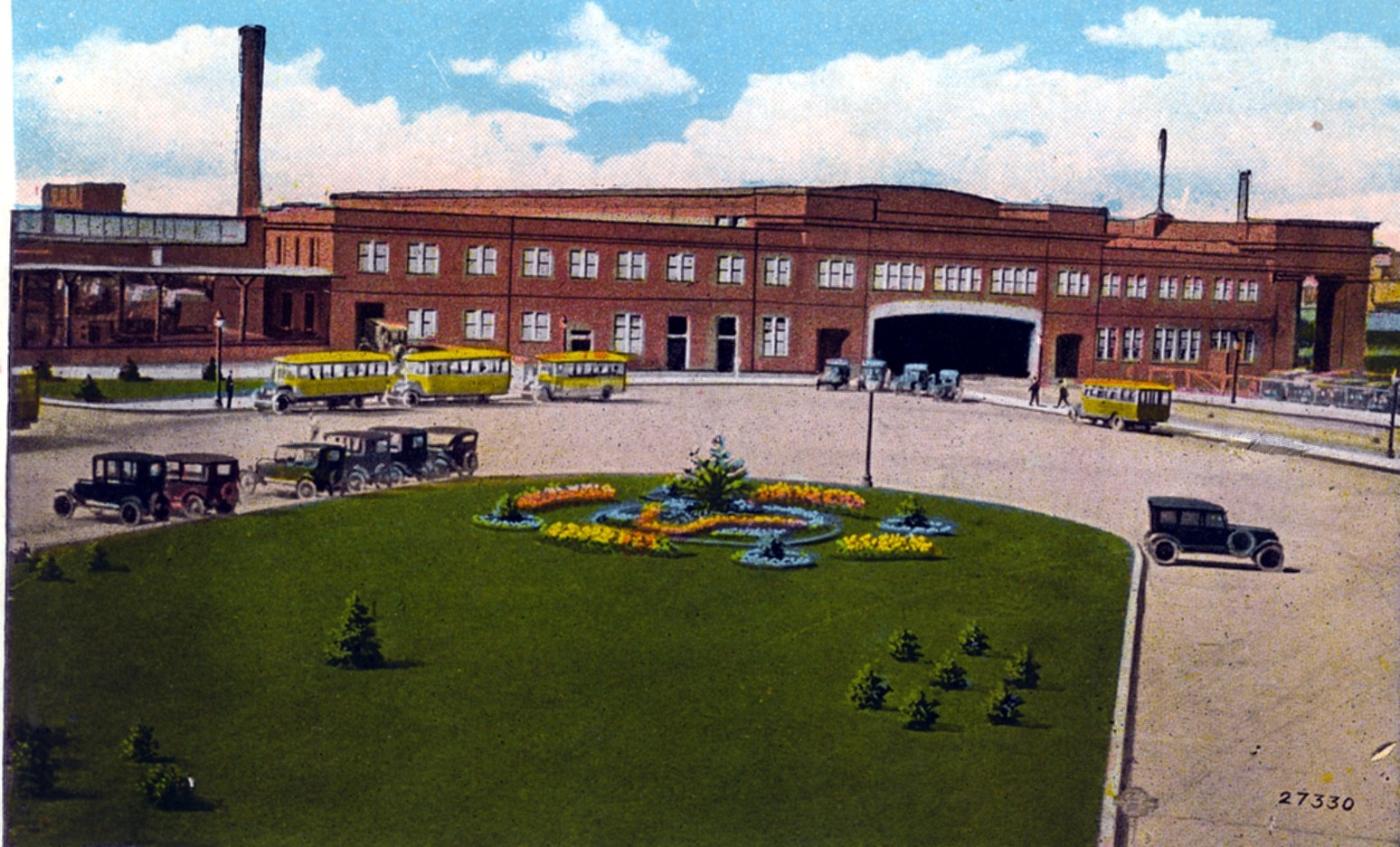 Pennsylvania Railroad Ferry Terminal postcard