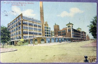 RCA-Victor plant along the Camden waterfront