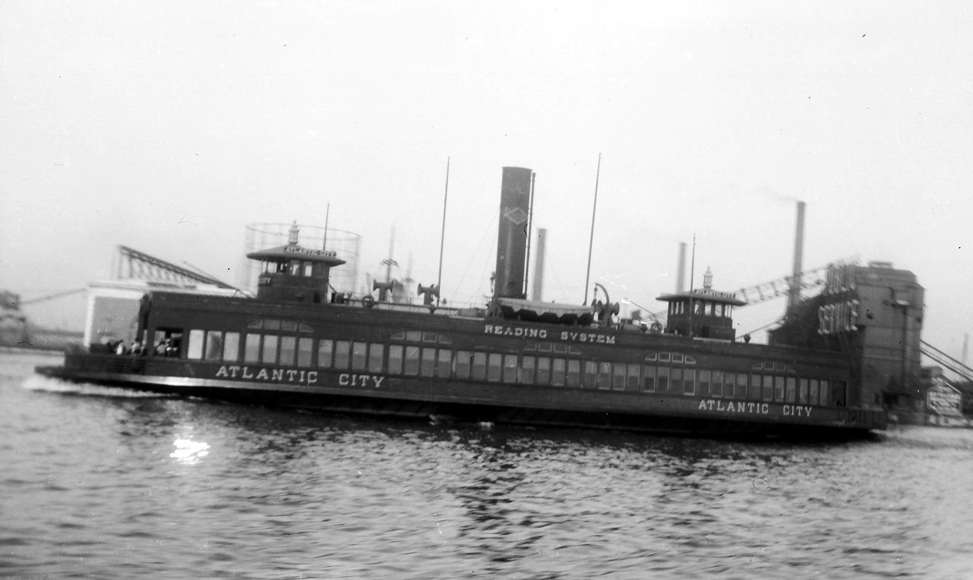 Reading Railroad Ferry ATLANTIC CITY