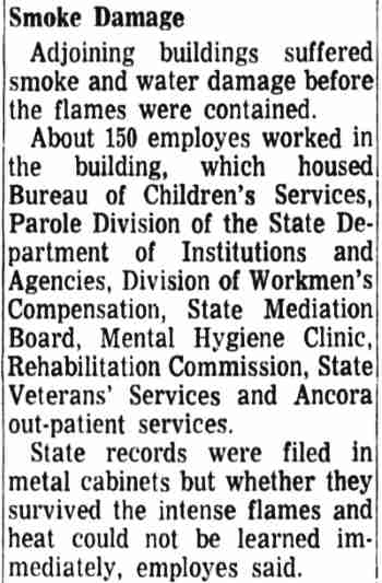 Fire at Eagles Hall, August 14, 1968 - photo 10