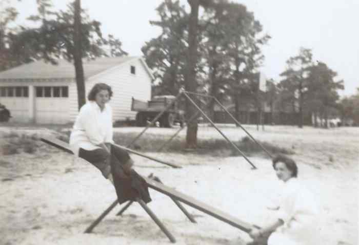 East Camden Girls at Dudley Grange, late 1940s, second photo