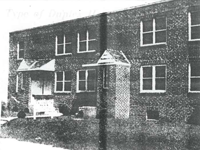 Duplex home offered to veterans at 412 Morse Street — October 8, 1947