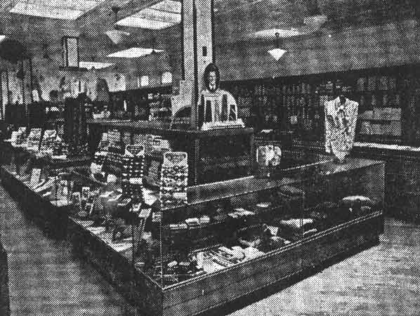 Interior of Kotlikoff's department store — Camden Courier-Post, October 8, 1936