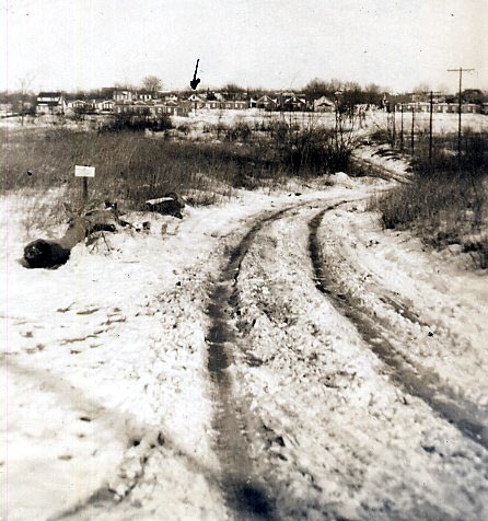 View from Pleasant Avenue looking toward 32nd Street
